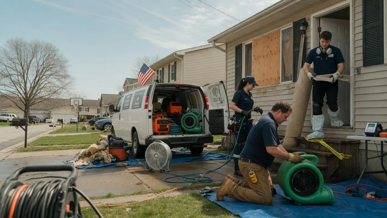 Water Damage Restoration in Nettie, WV near me